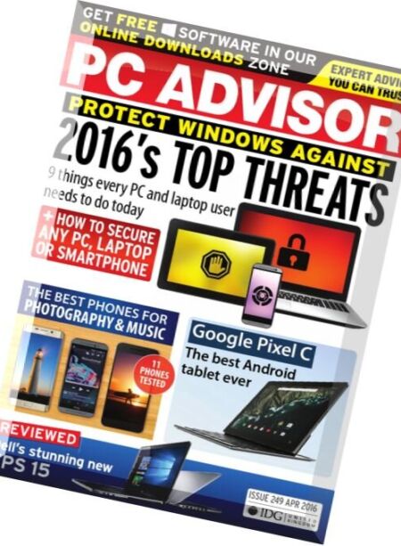 PC Advisor – April 2016 Cover