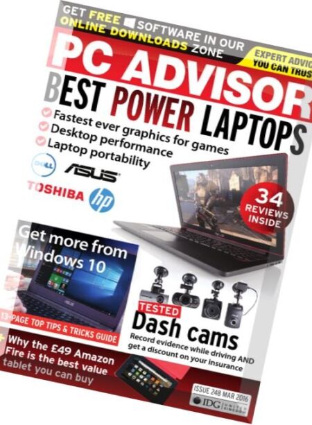 PC Advisor – March 2016 Cover