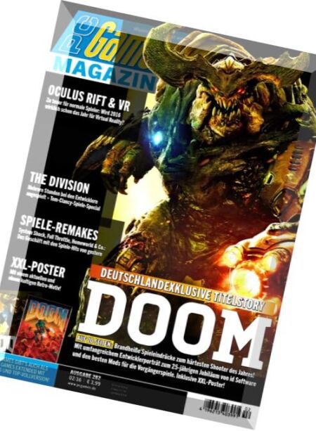 PC Games Magazin – Februar 2016 Cover