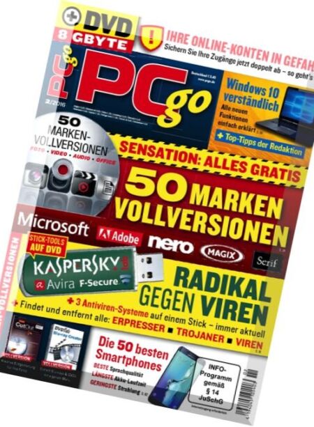PC Go Magazin – Februar 2016 Cover
