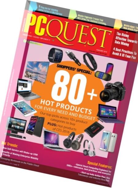 PCQuest – February 2016 Cover