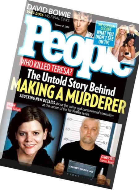 People – 25 January 2016 Cover