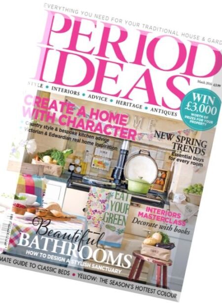 Period Ideas – March 2016 Cover