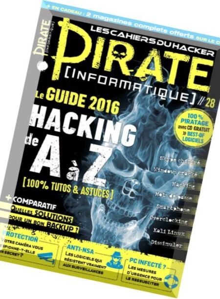 Pirate Informatique – Fevrier-Avril 2016 Cover
