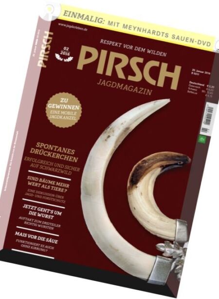 Pirsch – 20 Januar 2016 Cover