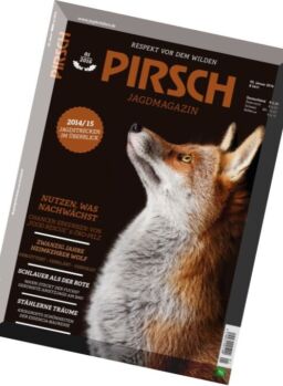 Pirsch Jagdmagazin – N 01, 05 Januar 2016