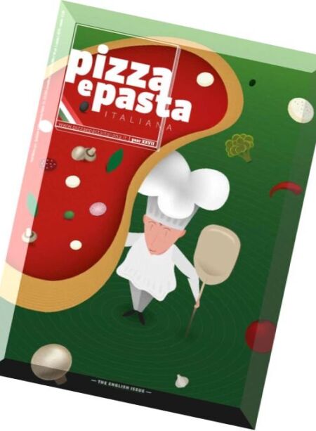 Pizza e Pasta Italiana – English Edition 2016 Cover