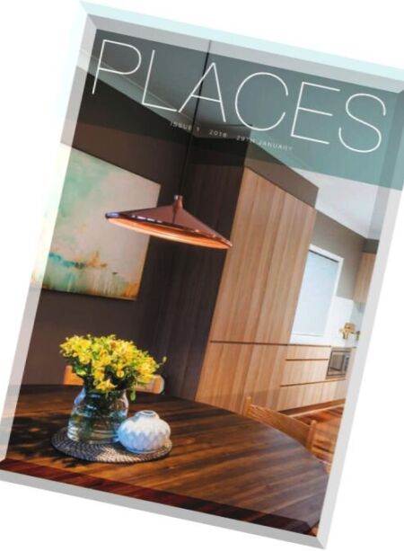 Places Magazine – 29 January 2016 Cover