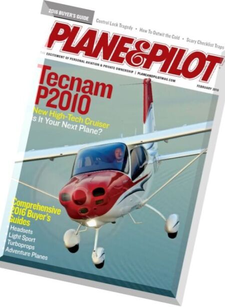 Plane & Pilot – January-February 2016 Cover