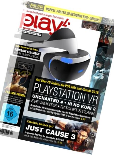 Play4 – Februar 2016 Cover