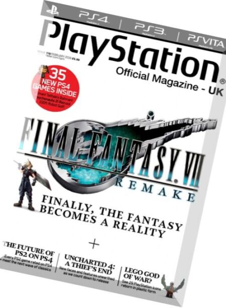 PlayStation Official Magazine – February 2016 Cover