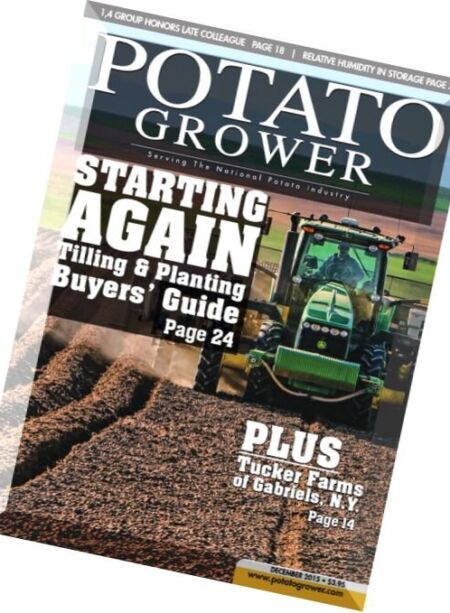 Potato Grower – December 2015 Cover