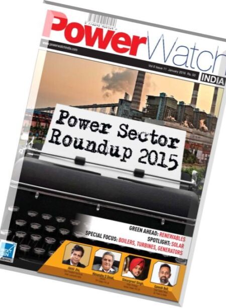 Power Watch India – January 2016 Cover
