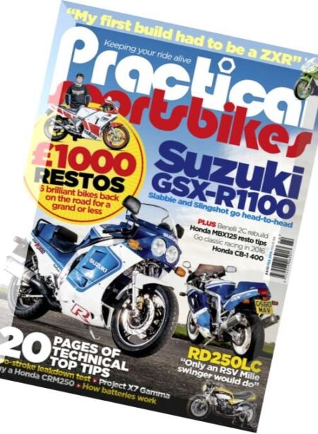 Practical Sportsbikes – February 2016 Cover