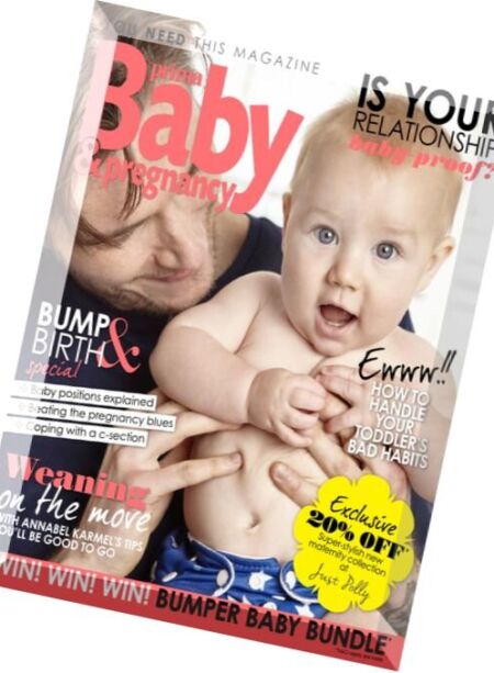 Prima Baby & Pregnancy – February 2016 Cover