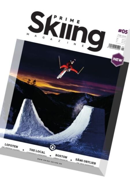 PRIME Skiing Magazine – February 2016 Cover