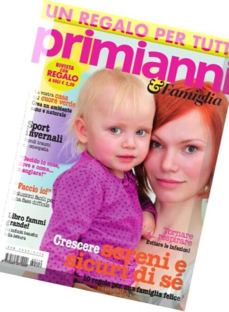 Primi Anni – Gennaio 2016 Cover