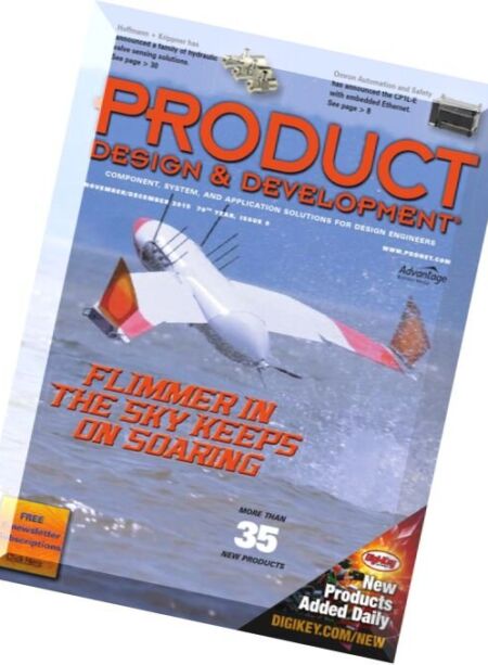 Product Design & Development – November-December 2015 Cover