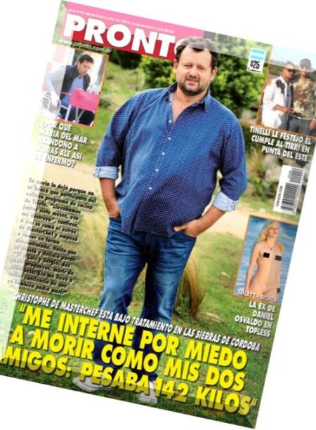 Pronto – 20 Enero 2016 Cover