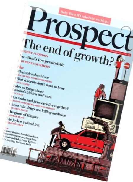 Prospect Magazine – February 2016 Cover