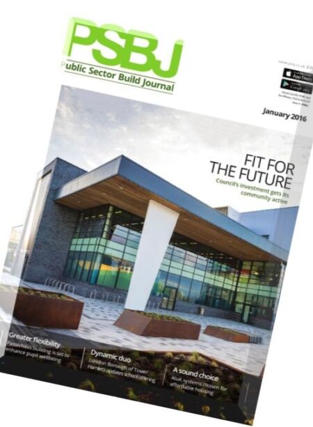 PSBJ Public Sector Building Journal – January 2016 Cover