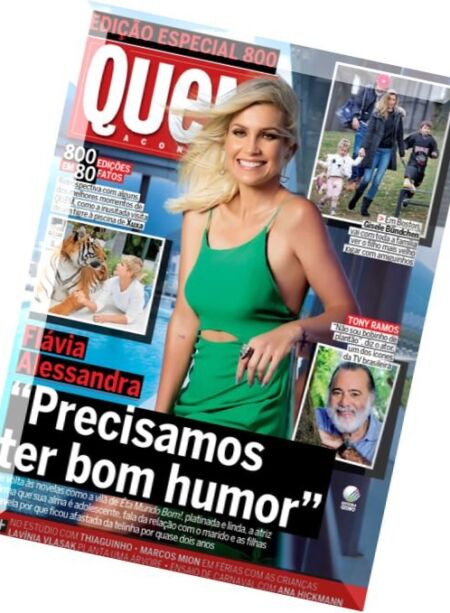 Quem Acontece Brasil – Ed, 800 (20-01-2016) Cover