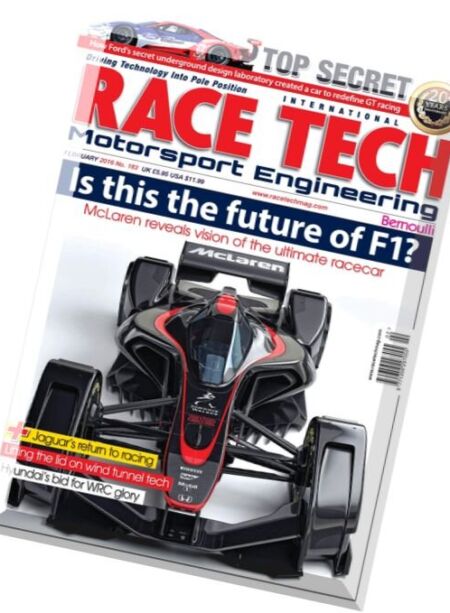 Race Tech – February 2016 Cover