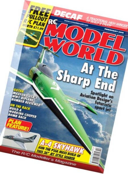 Radio Control Model World – February 2016 Cover