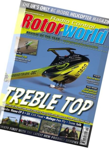 Radio Control Rotor World – February 2016 Cover