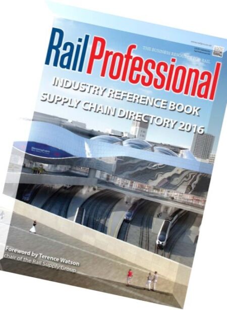 Rail Professional – Industry Reference Book 2016 Cover