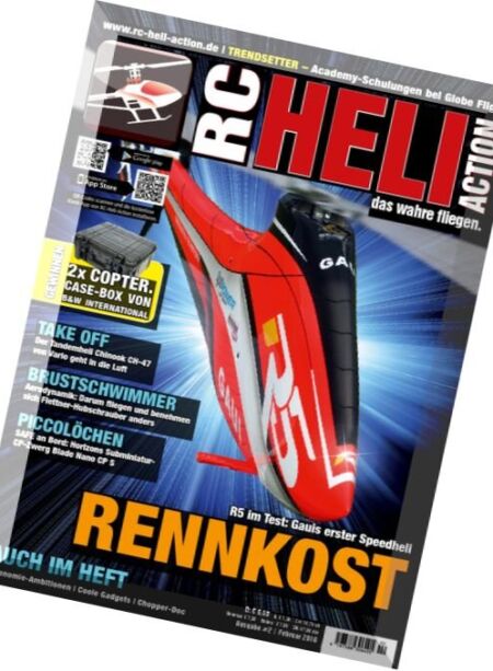 RC-Heli Action – Februar 2016 Cover