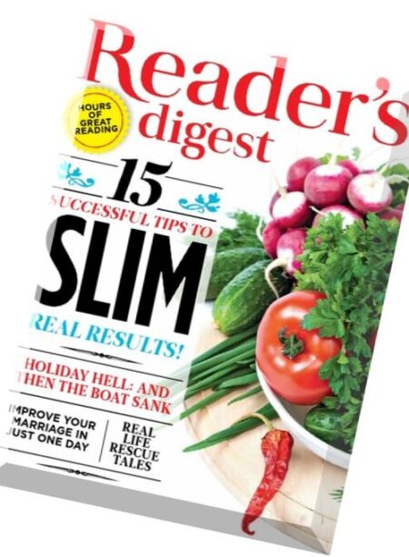Reader’s Digest International – January 2016 Cover