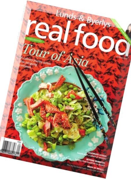 Real Food – Spring 2016 Cover