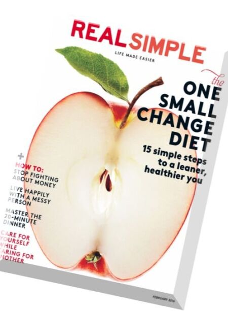 Real Simple – February 2016 Cover