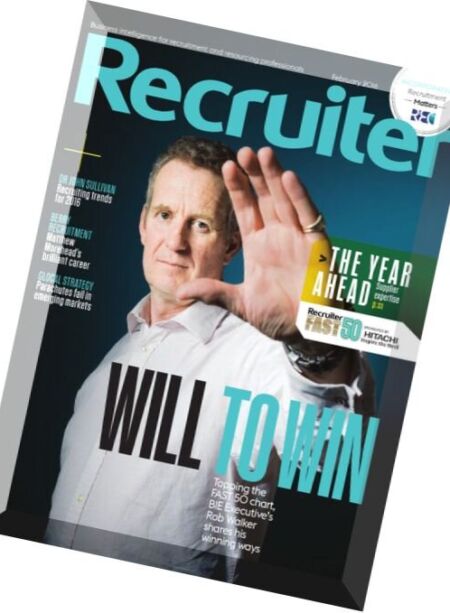 Recruiter – February 2016 Cover