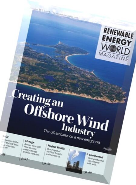 Renewable Energy World – November-December 2015 Cover