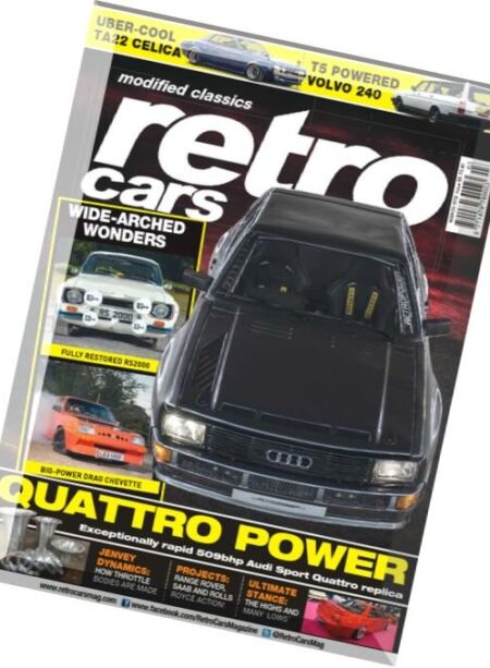 Retro Cars – March 2016 Cover