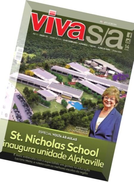 Revista Viva S-A – Janeiro 2016 Cover