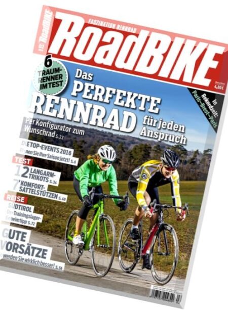 RoadBIKE – Februar 2016 Cover