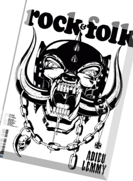 Rock & Folk – Fevrier 2016 Cover