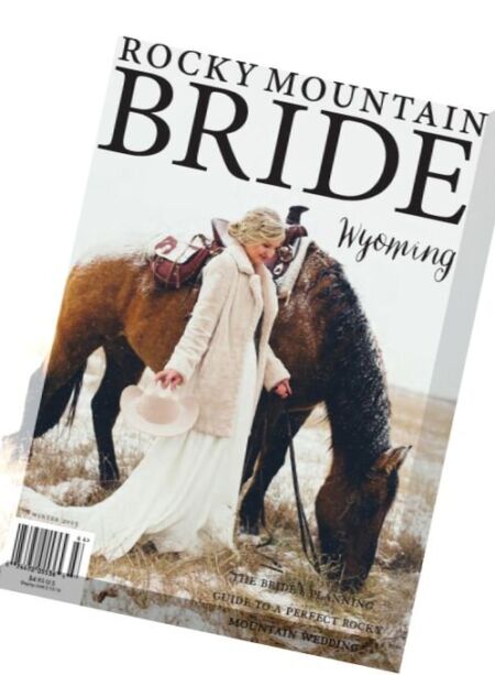 Rocky Mountain Bride Wyoming – Winter 2015 Cover