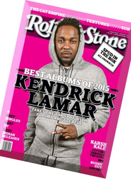 Rolling Stone India – January 2016 Cover
