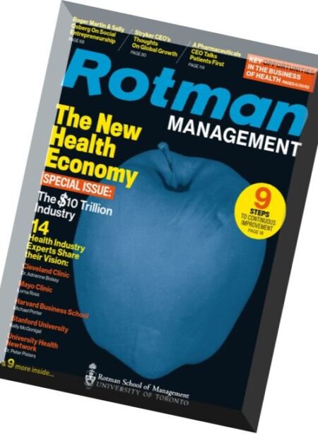 Rotman Management – Winter 2016 Cover