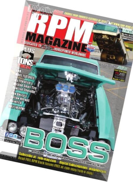 RPM Magazine – December 2015 Cover