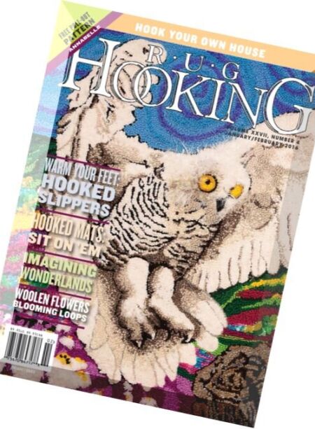 Rug Hooking – January-February 2016 Cover