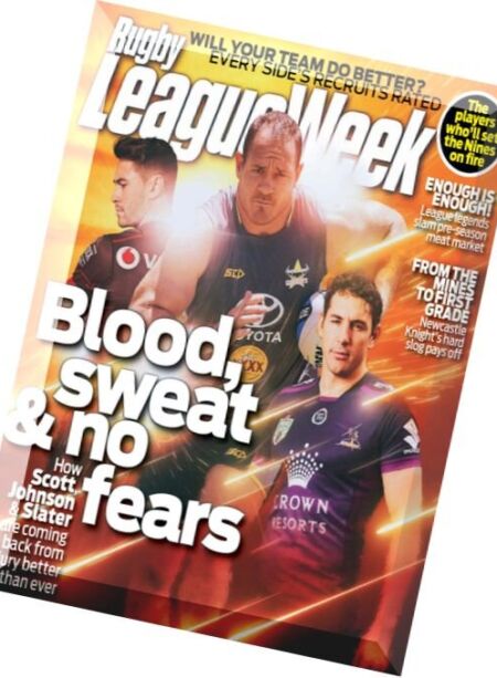 Rugby League Week – Issue 1, 2016 Cover