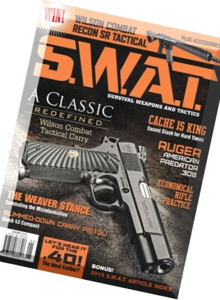 S.W.A.T. – January 2016 Cover