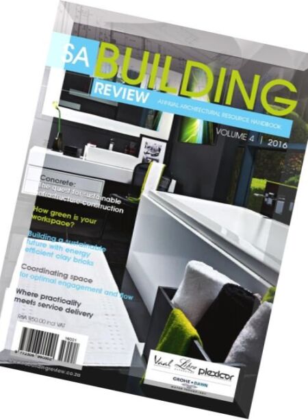 SA Building Review – Volume 4, 2016 Cover
