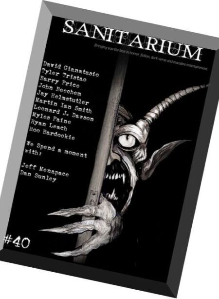 Sanitarium – Issue 40, 2016 Cover