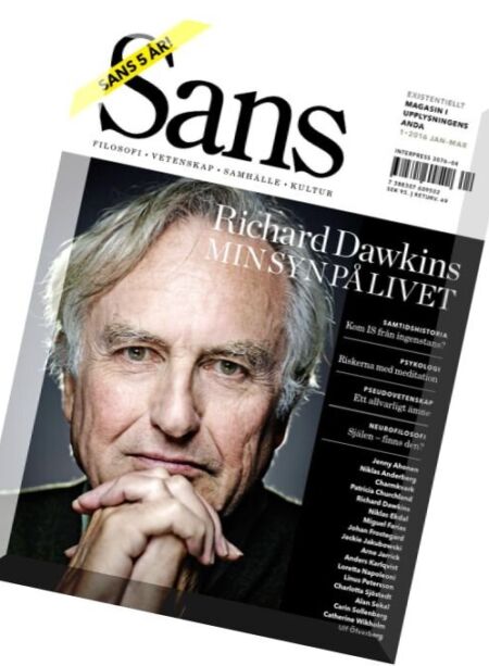 Sans – Januari-Mars 2016 Cover